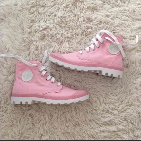 pink palladium boots